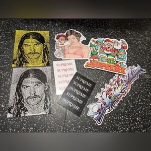 Supreme Santa Dash Rx Minis Angel Tag stickers Complete set of 7 December FW25